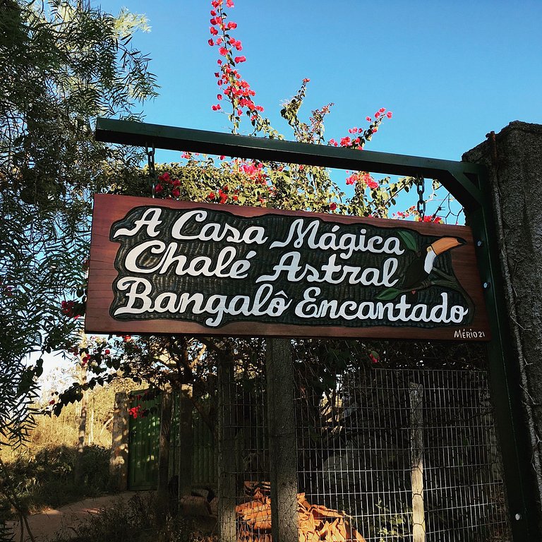 Hospedagem Chácara Encantada - Casas para Temporada no coraç